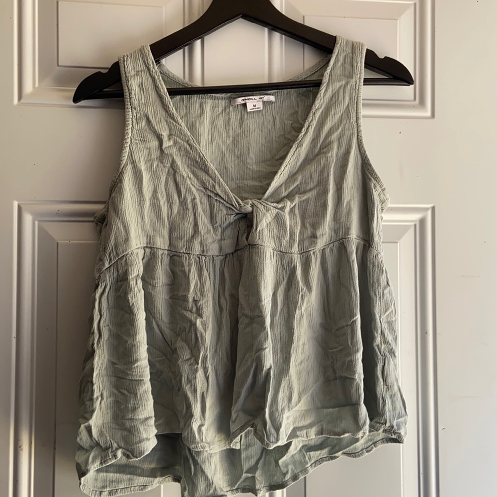 O’Neill light turquoise top